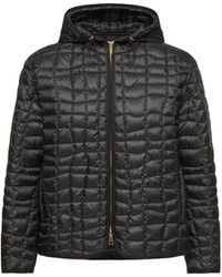 Moncler - Moncler Eglantier Hooded Geometric-Quilted Short Down Jacket - Lyst