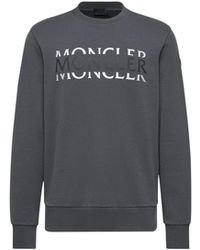 Moncler - Moncler Logo Cotton Jersey Long Sleeve T-Shirt - Lyst