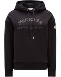 Moncler - Glitter Logo Hoodie - Lyst