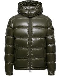 Moncler - Plumífero Corto Con Capucha Maya, Hombre, Talla - Lyst