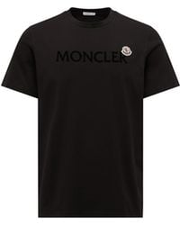 Moncler - T-shirt With Logo, - Lyst