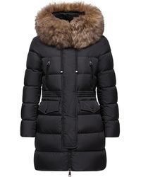Moncler - Piumino Lungo Aphroti Con Cappuccio E Orlo - Lyst