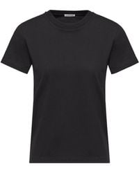 Moncler - Moncler Embroidered Logo Cotton T-Shirt - Lyst