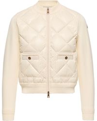 Moncler - Moncler Cotton Padded Cardigan - Lyst
