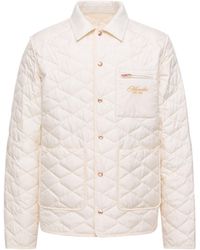 Moncler - Kastos Diamond-Quilted Down Shirt Jacket - Lyst