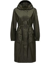 Moncler - Hiengos Regenmantel Mit Kapuze, Damen, Größe - Lyst