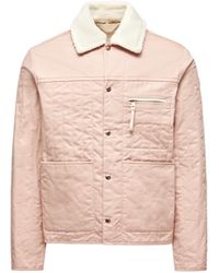 Moncler x Gilga Farm designed by Donald Glover - Moncler X Gilga Farm By Donald Glover Kishus Padded Shirt Jacket - Lyst