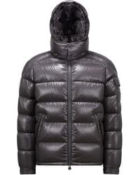 Moncler - Plumífero Corto Con Capucha Maya, Hombre, Talla - Lyst