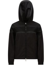 Moncler - Chaqueta Con Capucha Bordada Clisson, Mujer, Talla - Lyst