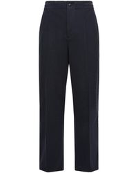 Moncler - Moncler Embossed Logo Cotton Track Pants - Lyst