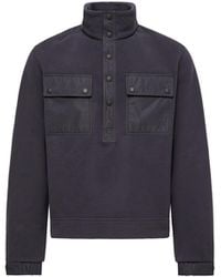 Moncler - Moncler Polartec Zip-Up Sweatshirt - Lyst
