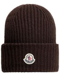 Moncler - Moncler Wool & Cashmere Beanie - Lyst