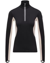 Moncler - Moncler Polartec Half-Zip Polo Neck - Lyst
