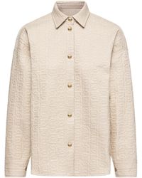 Moncler - Moncler Chain Quilted Padded Shirt Jacket - Lyst