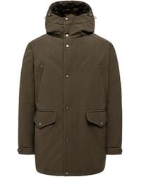 Moncler - Livradois Hooded Short Down Jacket - Lyst
