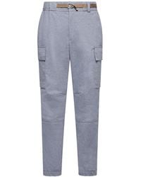 Moncler - Moncler Chambray Jogging Trousers - Lyst