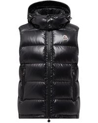 Moncler - Moncler Bormes Hooded Down Gilet - Lyst