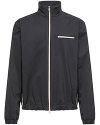 Moncler - Moncler Fourioun Cotton Blend Short Jacket - Lyst