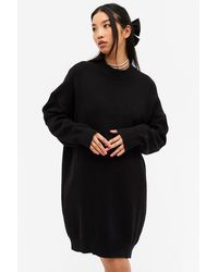 Monki - Soft Oversized Knit Dress - Lyst