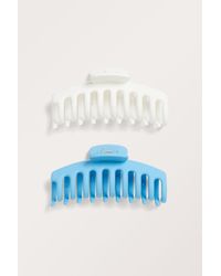 Monki - Pack Of 2 Big Hair Claws - Lyst