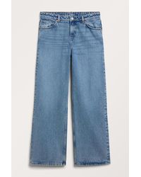 Monki - Naoki Lowwaist-Jeans In Lockerer Passform - Lyst