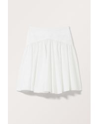 Monki - Knee-length A-line Poplin Skirt - Lyst