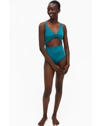 monki cut out heart jeans