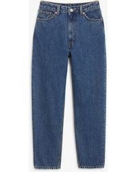 taiki straight leg blue jeans