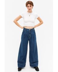 Monki Wide-leg jeans for Women - Up to 65% off | Lyst Canada