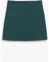 Monki - A-line Mini Skirt - Lyst