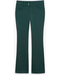 Monki - Low Waist Flared Tailored Trousers - Lyst