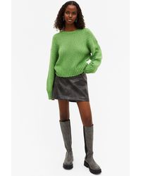 Monki - Structured Knit Sweater - Lyst