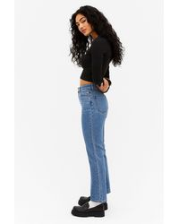 Monki Denim Ikmo Blue Jeans | Lyst Canada