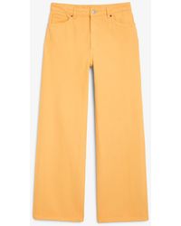 Monki Yoko Jeans In - Gelb