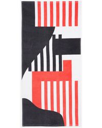 Monki Beachy Towel - Red