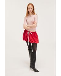 Monki - Balloon Mini Skirt - Lyst