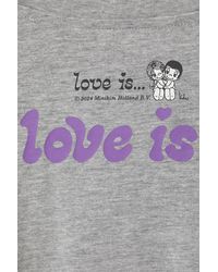Monki - × Love Is... Printed Long Sleeve - Lyst
