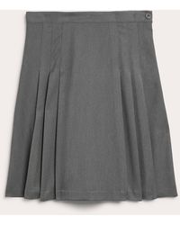 Monki - Side Pleated Midi Tennis Skirt - Lyst