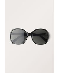 Monki - Large Oval Sunglasses - Lyst