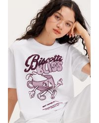 Monki - Oversized Throw-on T-shirt - Lyst