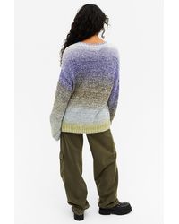 Monki - Chunky Knit Oversized Sweater - Lyst