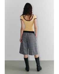 Monki - Relaxed Low Waisted Pull-on Shorts - Lyst