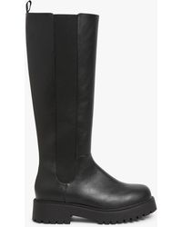 knee high chelsea boots monki