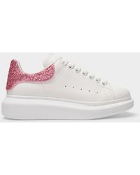 alexander mcqueen shoes silver glitter