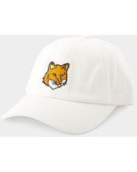 Maison Kitsuné - Large Fox Head 6p Cap - Lyst