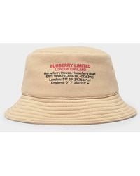 Burberry - Bucket Hat - Lyst