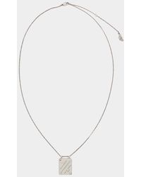 Alexander McQueen - Identity Tag Necklace - Lyst