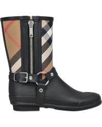 Burberry Zane Rainboot - Black