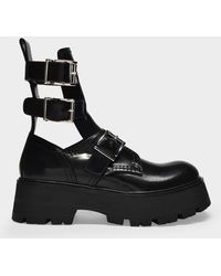 Alexander McQueen Platform Shoes - Black