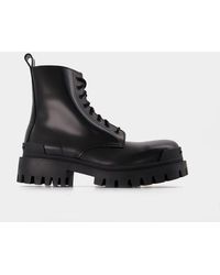 Balenciaga - Strike Bootie L20 Ankle Boots - Lyst